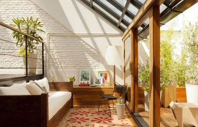 露臺(tái)變身陽(yáng)光房 室內(nèi)外裝飾裝修的合理方案